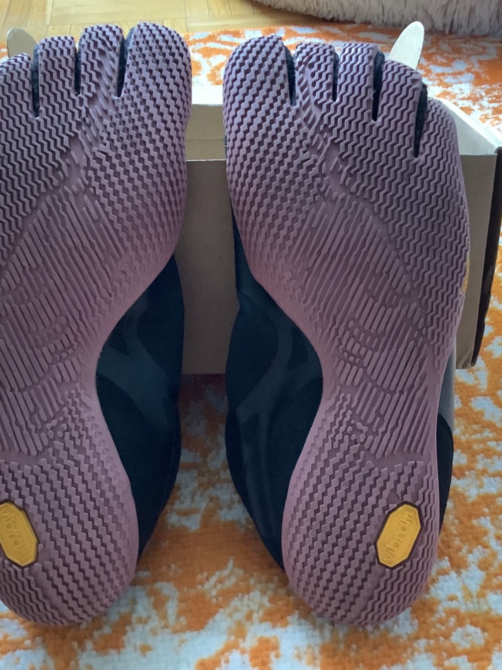 Vibram Fivefingers KSO ECO Women’s Size 42 Black+Rose - Picture 5 of 7
